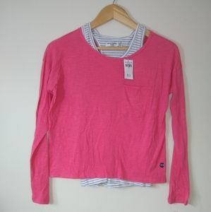 Abercrombie Kids Layered Long Sleeve Shirt